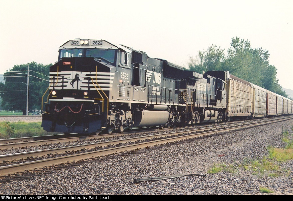 Vehicle train rolls east